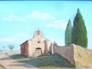 Voir le détail de cette oeuvre: petite chapelle en provence