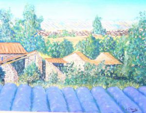 Voir le détail de cette oeuvre: paysage haute provence